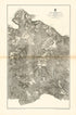 The Wilderness from Military Maps Illustrating the Operations of the Armies of the Potomac & James, May 4th 1864 to April 9th 1865. 1869 by Relic Map Company