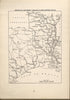 Louisiana, Southern Arkansas and Eastern Texas from American Civil War Atlas 1914 by Relic Map Company