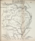 West of the Mississippi, Campaigns of 1863-1864, Missouri and Arkansas from the American Civil War Maps 1910 by Relic Map Company