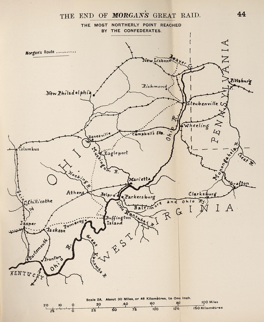 This old map of End of Morgan&