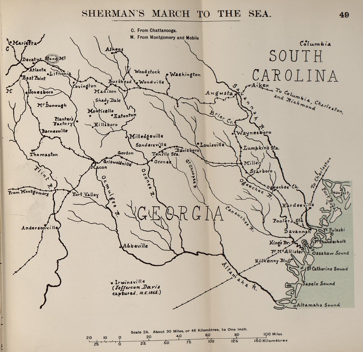 This old map of Sherman&