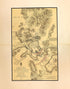 Battlefield In Front of Franklin, Tenn., 1864 from Military Maps. 1879 by Relic Map Company