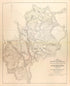 Map of the Country Between Monterey, Tenn. and Corinth, Miss., 1862 from Military Maps. 1879 by Relic Map Company