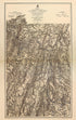 Atlanta Campaign, Including Tennessee River to the Oostanaula River Region from Military Maps. 1879 by Relic Map Company