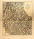 Atlanta Campaign, Includes Region Showing Resaca and Ackworth from Military Maps. 1879 by Relic Map Company