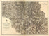 Atlanta Campaign, Includes Rome, Kingston,and Cassville, and Dallas and Marietta from Military Maps. 1879 by Relic Map Company