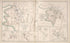 Antietam, Maryland, Suffolk, Virginia, Gettysburg, Maryland from Rebellion Atlas 1892 by Relic Map Company