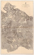 The Wilderness, 1867 from Military Maps Illustrating the Operations of the Armies of the Potomac & James, May 4th 1864 to April 9th 1865. 1869 by Relic Map Company