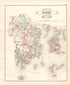 Map of Knox County Maine from Colby&