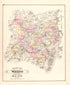 Map of Waldo County Maine from Colby&