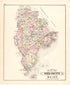 Map of York County Maine from Colby&