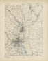 Massachusetts - Rhode Island, Providence Sheet from Atlas of Massachusetts, 1884-1890 1890 by Relic Map Company