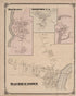 Dorchester, Roadstown P.O., Bricksboro, Mauricetown from New Historical Atlas of Cumberland Co., New Jersey : 1876 by Relic Map Company