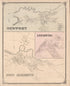 Newport, Leesburg, Port Elizabeth from New Historical Atlas of Cumberland Co., New Jersey : 1876 by Relic Map Company