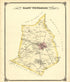 Map of East Windsor Township from New Historical Atlas of Mercer County, New Jersey : 1875 by Relic Map Company