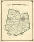Map of Washington Township from New Historical Atlas of Mercer County, New Jersey : 1875 by Relic Map Company
