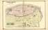 Map of Third & Fourth Wards from New Historical Atlas of Mercer County, New Jersey : 1875 by Relic Map Company