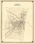 Map of the Borough of Hightstown from New Historical Atlas of Mercer County, New Jersey : 1875 by Relic Map Company