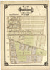 City of Paterson Part of the 4th and 5th Wards from Atlas of Passaic County, New Jersey 1877 by Relic Map Company