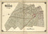 City of Paterson Part of the 5th and 8th Wards from Atlas of Passaic County, New Jersey 1877 by Relic Map Company