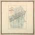 Plan of the Borough of Kutztown from Berks County 1862 by Relic Map Company