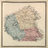 Centre and Penn Townships from Berks County 1862 by Relic Map Company