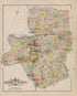 Middletown from Atlas of Bucks County, Pennsylvania 1891 by Relic Map Company