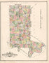 Southhampton from Atlas of Bucks County, Pennsylvania 1891 by Relic Map Company