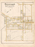 Telford from Atlas of Bucks County, Pennsylvania 1891 by Relic Map Company