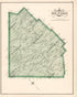 Milford from Atlas of Bucks County, Pennsylvania 1891 by Relic Map Company