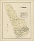 Curtain from Atlas of Centre County, Pennsylvania 1874 by Relic Map Company