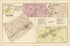 Howard; Mount Eagle; Agricultural College; Lemont from Atlas of Centre County, Pennsylvania 1874 by Relic Map Company