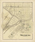 Milesburg from Atlas of Centre County, Pennsylvania 1874 by Relic Map Company
