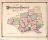 Map of Delaware County from New Historical Atlas of Delaware Co., Pennsylvania : 1875 by Relic Map Company