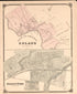 Upland/ Ridley from New Historical Atlas of Delaware Co., Pennsylvania : 1875 by Relic Map Company
