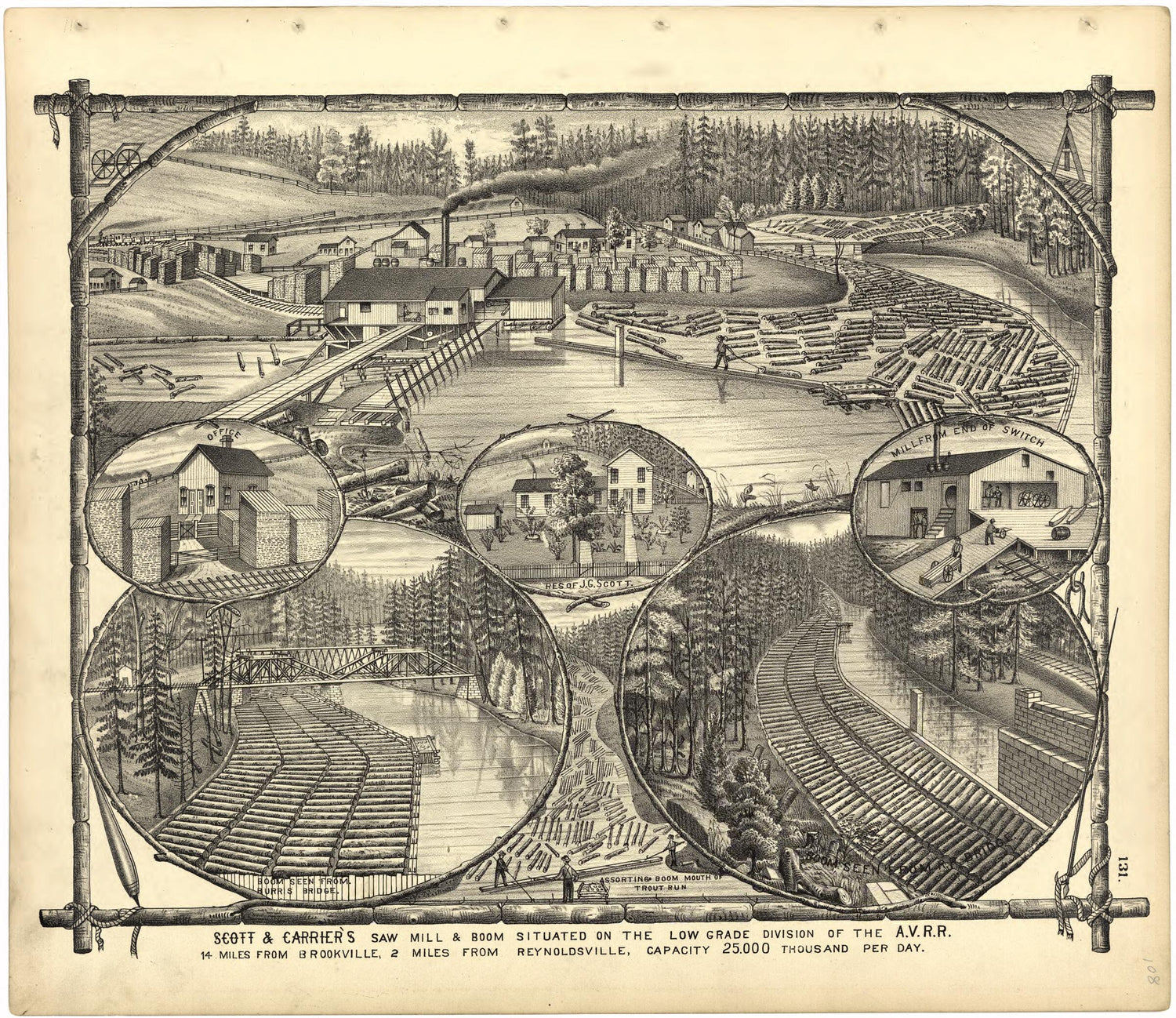 This old map of Scott &amp; Carrier&