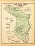 Aquasco Dist. No. 8 from Atlas of Fifteen Miles Around Washington, Including the County of Montgomery, Maryland 1879 by Relic Map Company