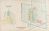 Waterloo; Bloomingburg from Plat Book of Fayette County, Ohio 1913 by Relic Map Company