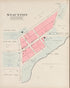 Staunton In Concord Township from Plat Book of Fayette County, Ohio 1913 by Relic Map Company