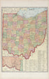Ohio from Plat Book of Fayette County, Ohio 1913 by Relic Map Company