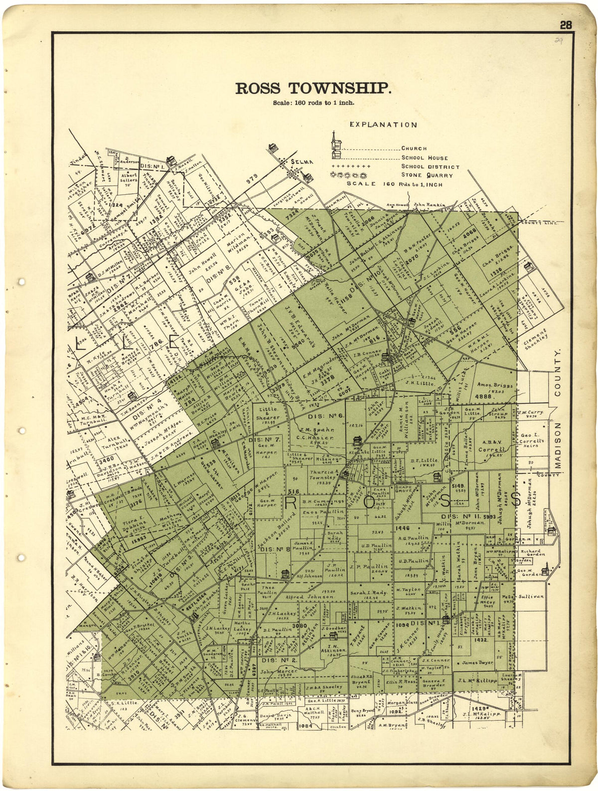 Ross Township from Riddell&