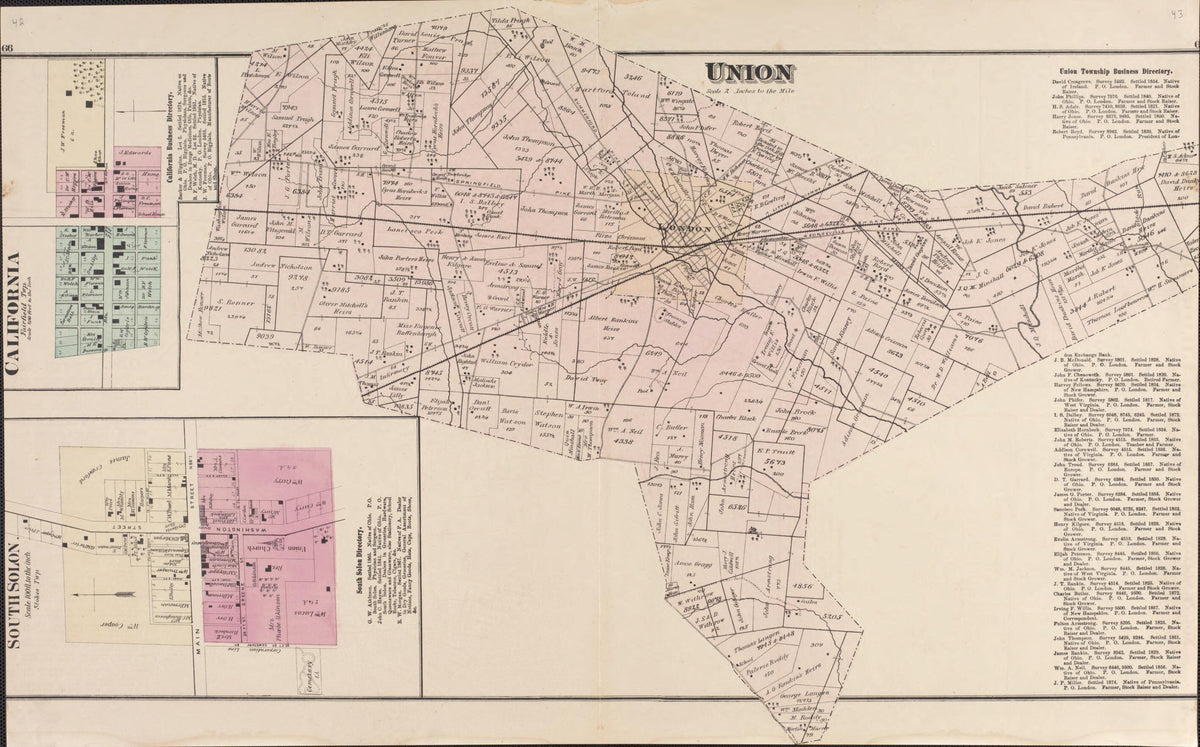 Union, California, South Solon from Caldwell&