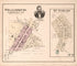 Williamsburg from Centennial Atlas of Noble County, Ohio 1876 by Relic Map Company