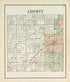 Liberty from an Atlas of Wood County, Ohio 1912 by Relic Map Company