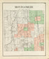 Montgomery from an Atlas of Wood County, Ohio 1912 by Relic Map Company