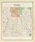 Perry from an Atlas of Wood County, Ohio 1912 by Relic Map Company