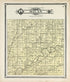 Map of Milan Township from Plat Book of Allen County, Indiana. 1907 by Relic Map Company