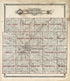 Outline Map of Allen County, Indiana from Plat Book of Allen County, Indiana. 1907 by Relic Map Company