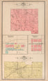 Union; Jefferson, Washington Twp.; Hillisburg, Johnson Twp.; Map of Center Twp. from Twentieth Century Atlas of Clinton County, Indiana 1903 by Relic Map Company