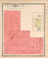 Map of Forest Twp.; Hamilton, Madison Twp. from Twentieth Century Atlas of Clinton County, Indiana 1903 by Relic Map Company